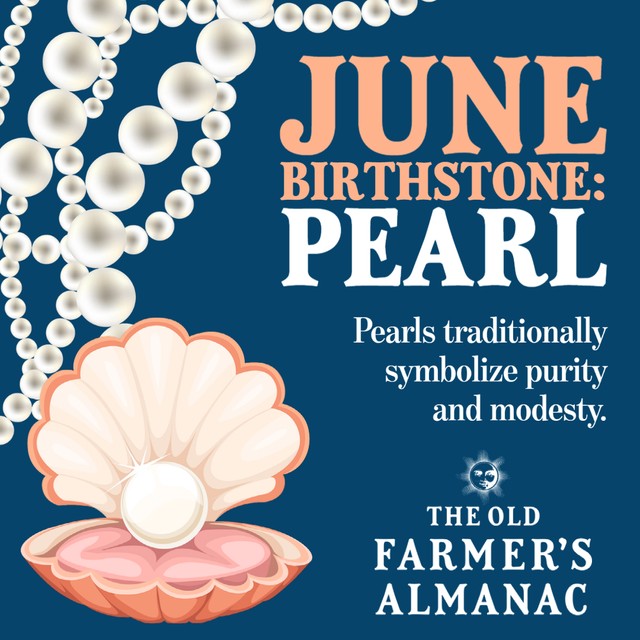 June sale birthstone pearl